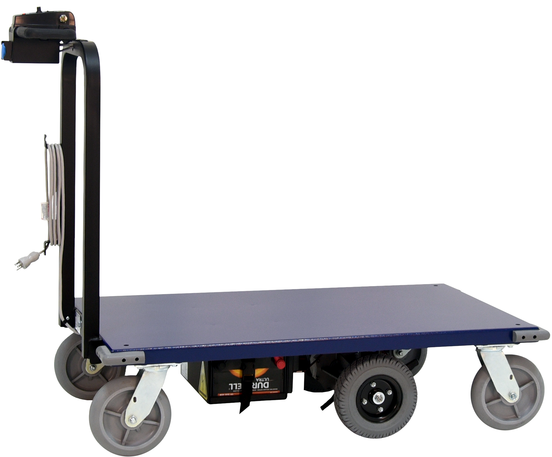 Motorized Platform Cart Side