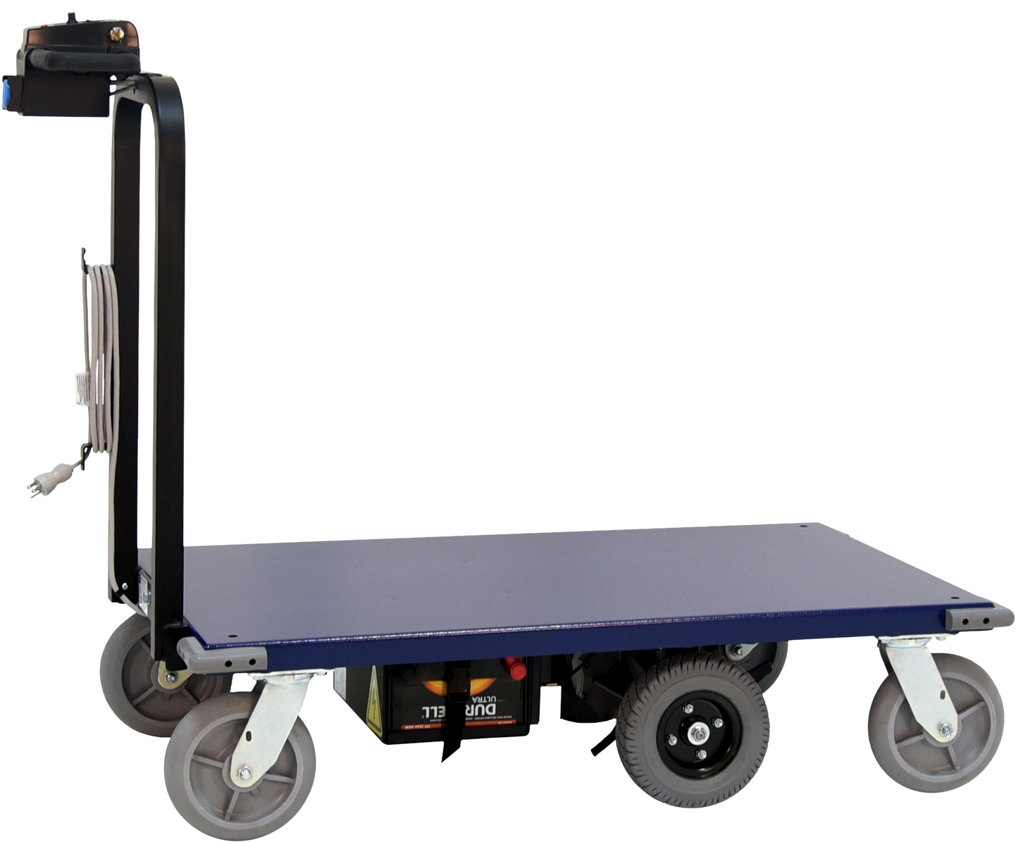 Motorized Platform Cart Side