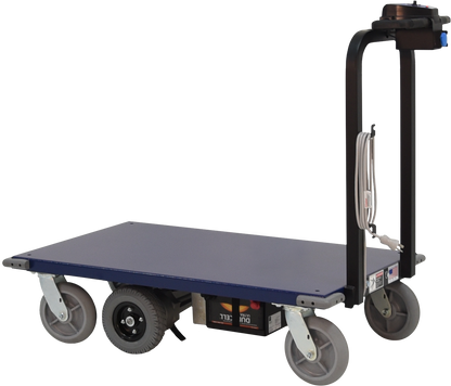 Motorized Platform Cart Angled